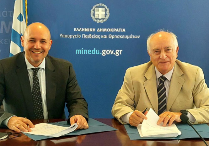 Signature of a 3-year MoC with the Hellenic General Secretariat for VET