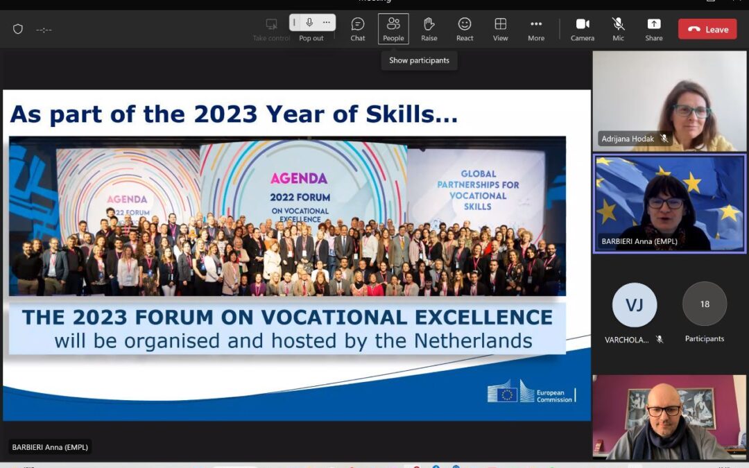 Meeting of the Expert Group Platform of European Associations of VET Providers – Online