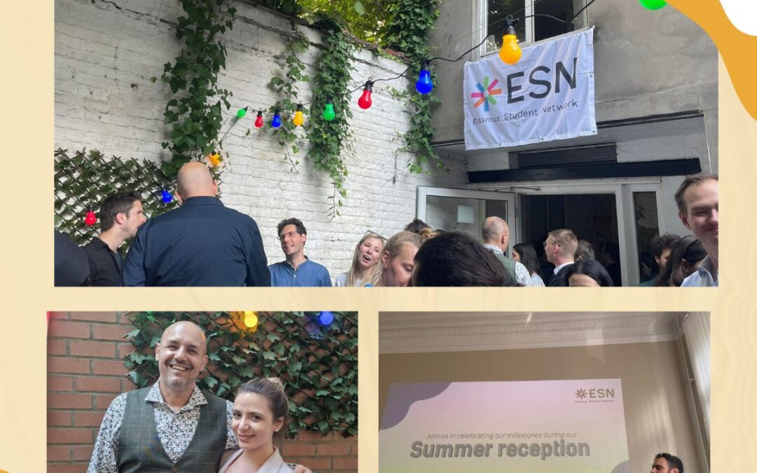 Erasmus Student Network Summer Reception – Brussels, Belgium