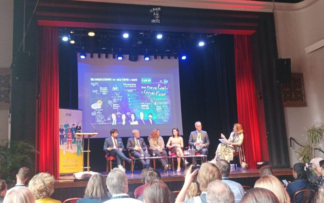 Summer Days 2023: The Green Economy and New Forms of Work, organized by CESI – Independent Trade Unions – Brussels, Belgium
