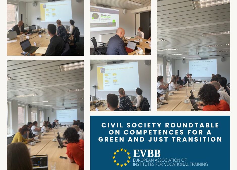 Civil Society Roundtable on Competences for a Green and Just Transition – Brussels, Belgium