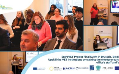 EntreVET Final Event: Upskill the VET Institutions by training the entrepreneurship office’s staff and VET