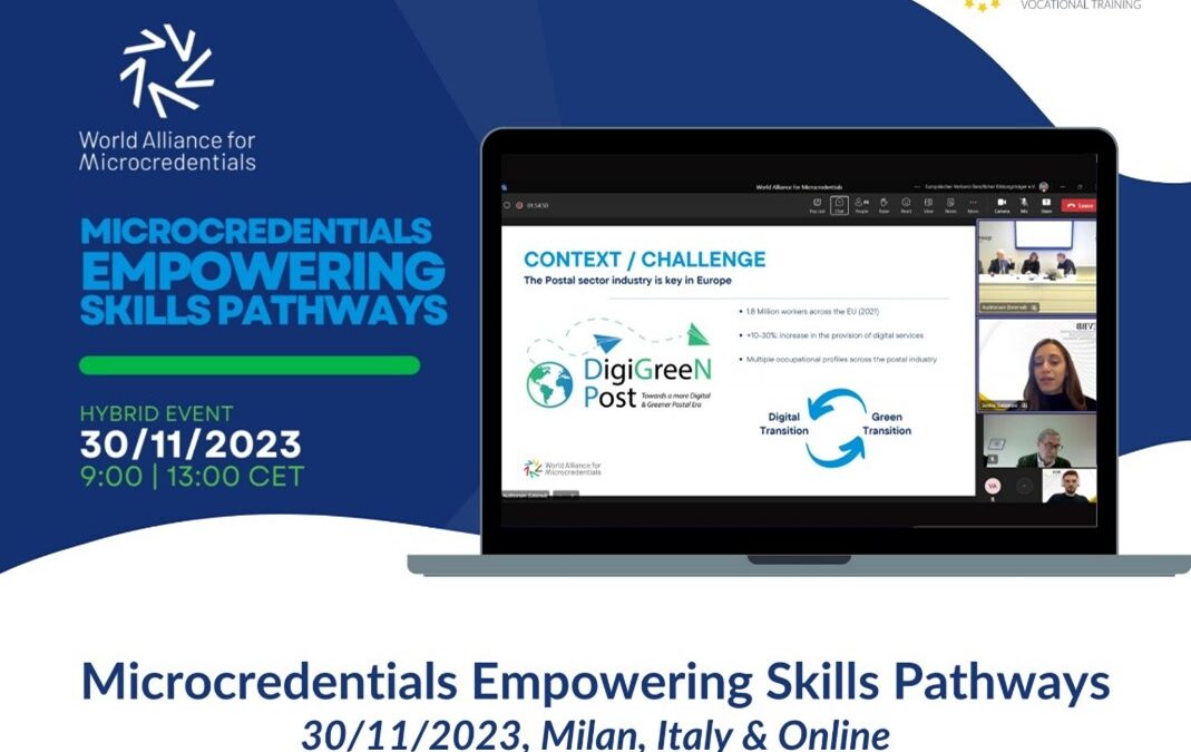 Empowering the Future: Microcredentials Pave the Way for Digital and Green Transition of the Postal sector