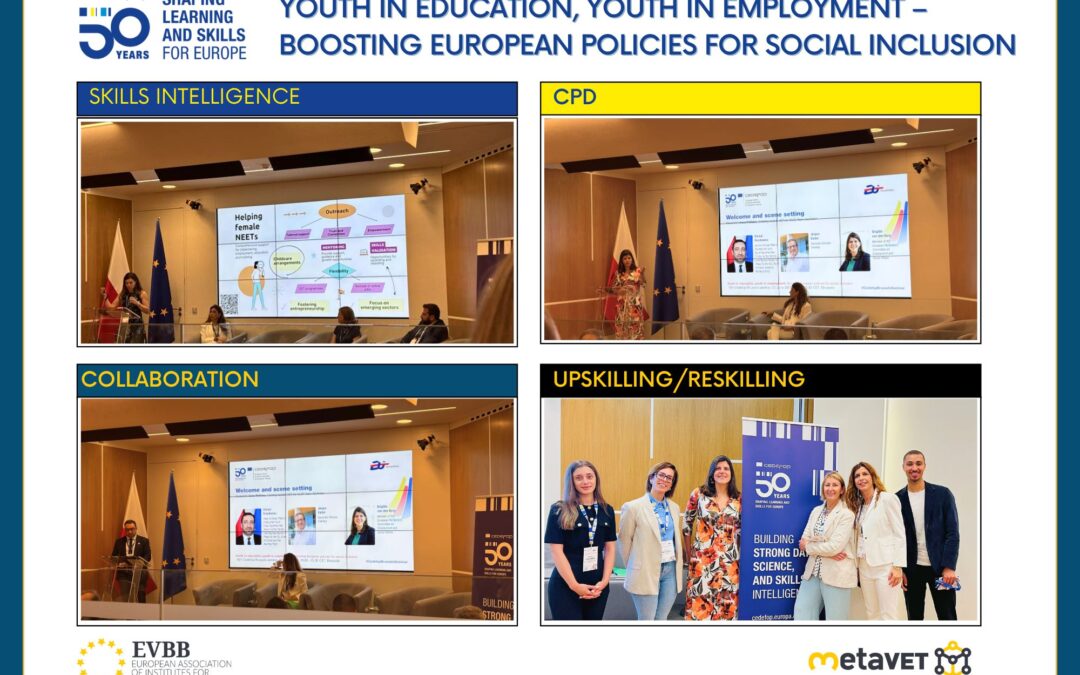 EVBB Joins the 18th Cedefop Brussels Seminar: Youth in Education, Youth in Employment